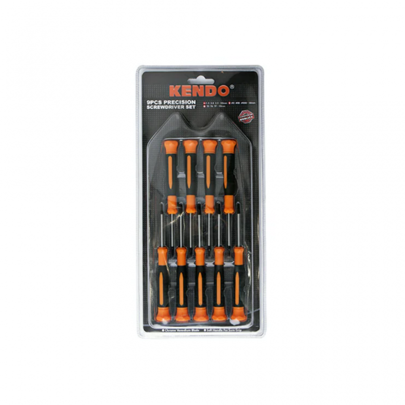 Kendo TKENDO-20537 SAAME 9pc PRECISION SCREWDRIVER