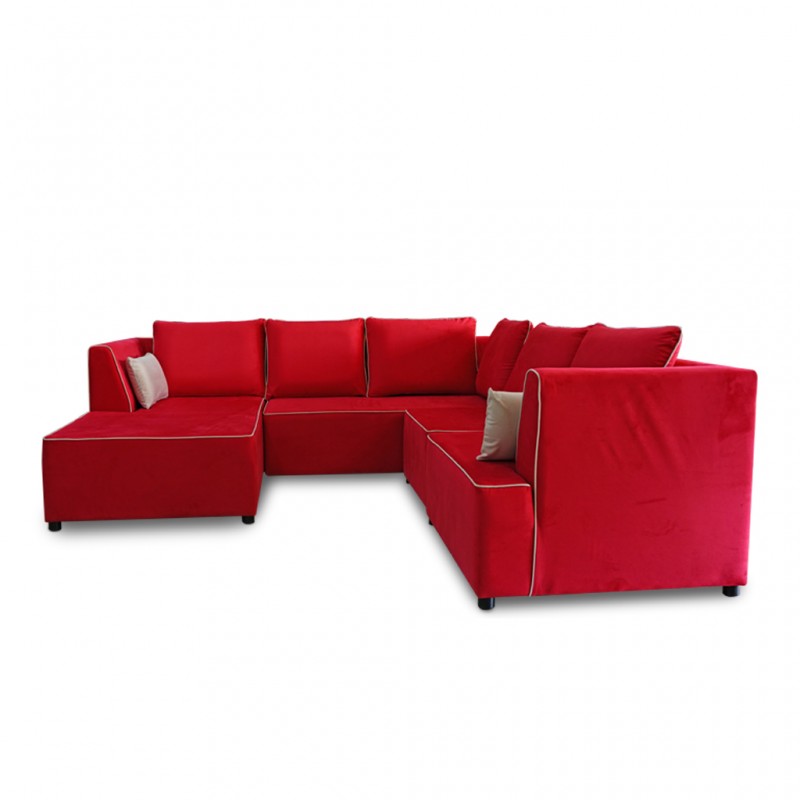 Vallusto Cranberry Large Sectional Corner Vallusto Cranberry Large Sectional Corner