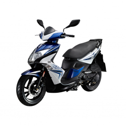 Kymco Super 8 125 Blue Scooter