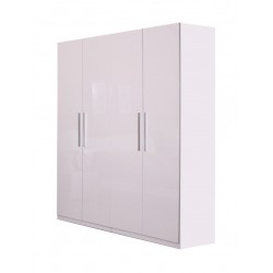 Danube 4 door wardrobe with inner Shelves