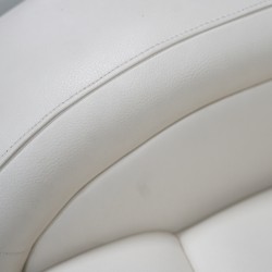 Veneto Sofa 3+2 Leather Gel White