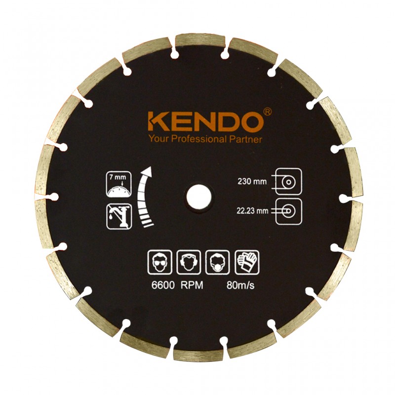 Kendo TKENDO-61117112 KENDO DIAMOND BLADE SEGMENTED Kendo TKENDO-61117112 KENDO DIAMOND BLADE SEGMENTED