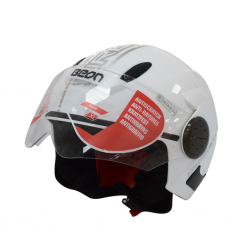 Beon B200 White Urban Style Helmet