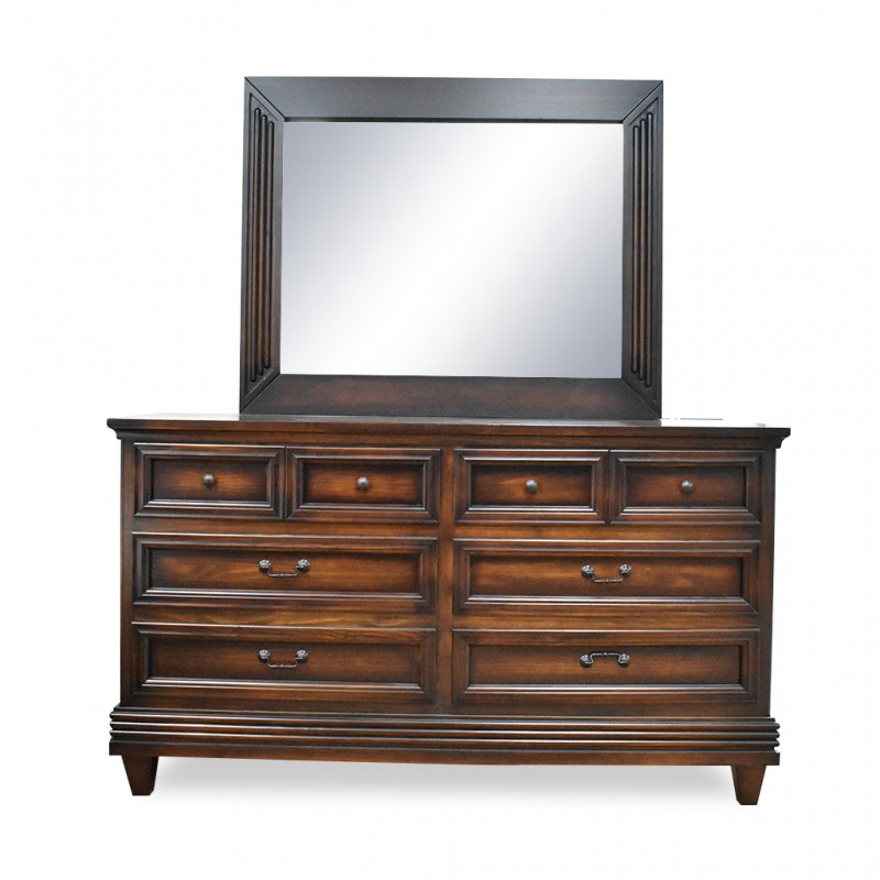 Solid pine dressing table with mirror Clearance