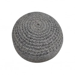 Pouf Hand Knitted, Pet wool  with EPS beans fillin-SE-PF-1106