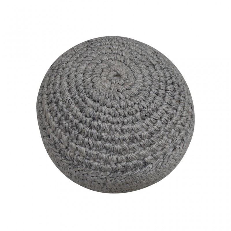 Pouf Hand Knitted, Pet wool  with EPS beans fillin-SE-PF-1106
