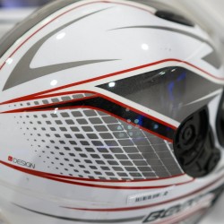 Beon G308 White Helmet