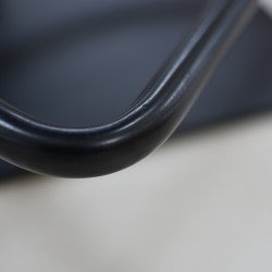 Titan Barstool Metal Frame/ Brown PU Seat