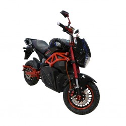 Speedway A12 2000 Watts (2Kw) Electric Motorcycle Black Bike