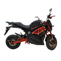 Speedway A12 2000 Watts (2Kw) Electric Motorcycle Black Bike
