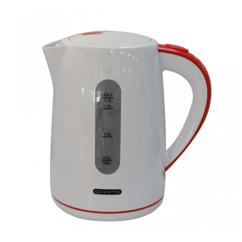 Concetto CK-1308 1.7L WH Plastic Kettle