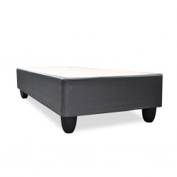 Slumberland Bedbase 90x190cm Grey Charcoal