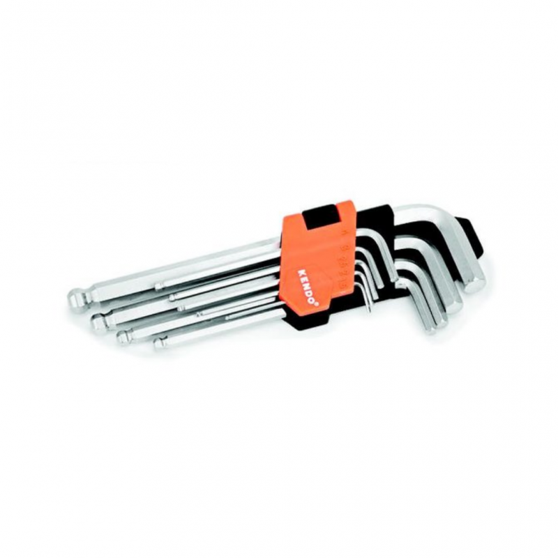Kendo TKENDO-20732 SAAME HEX KEY 9Pc SET LONG Kendo TKENDO-20732 SAAME HEX KEY 9Pc SET LONG