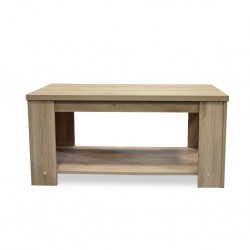 Clary Coffee Table Melamine Viscount Oak