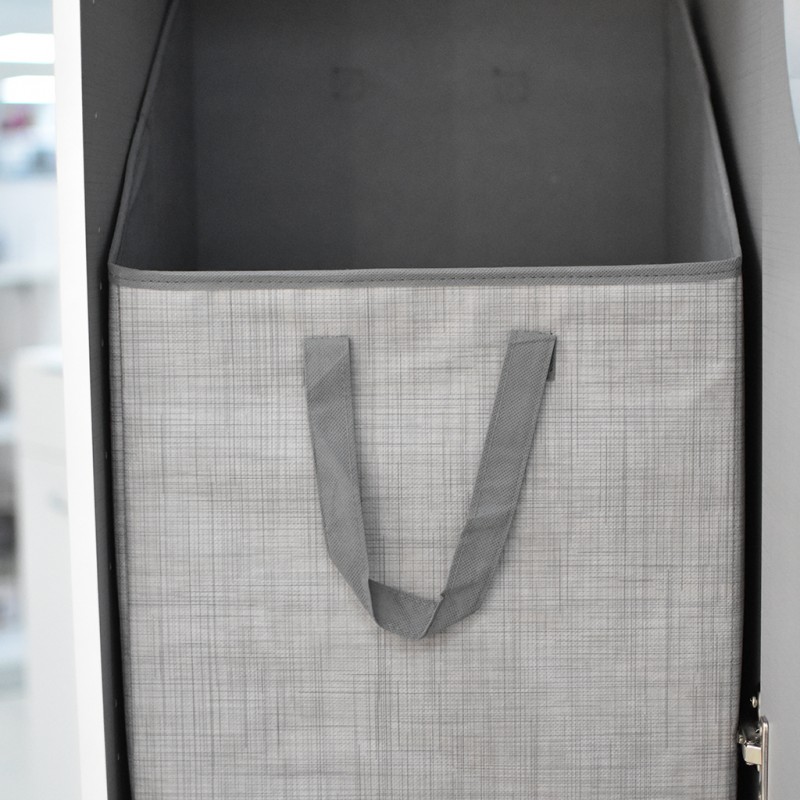 Airing Cupboard 2 Shelves/2 Laundry Baskets