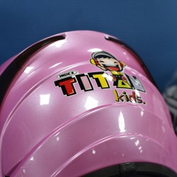 Index Titan Kids Pink Helmet