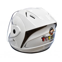 Index Titan Kids White Helmet