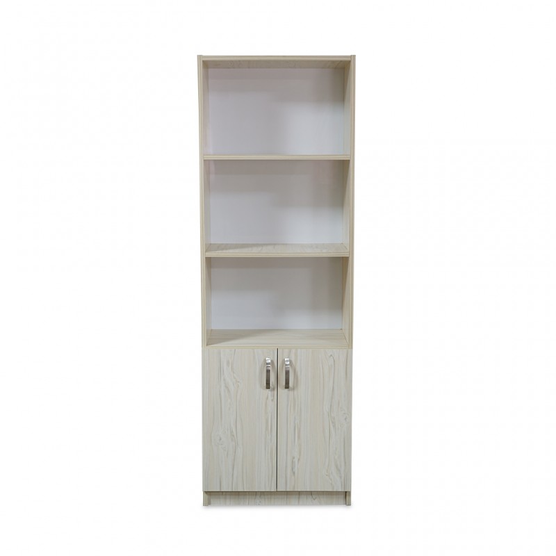 Bookshelf 2 Door n 3 Shelves Melamine