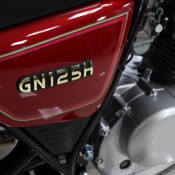 Suzuki Gn125h Red 124cc Motorbike