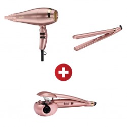 Babyliss 2663PE Curl Secret Simplicity + Babyliss 5336PE Elegance Hair Dryer + Babyliss 2598PE Straightener