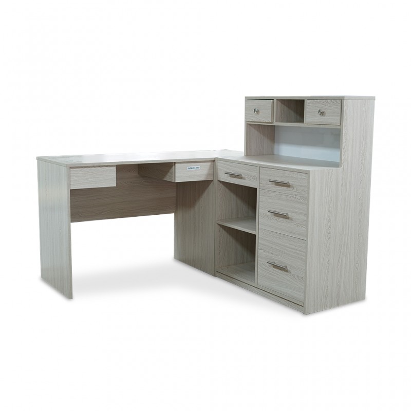 Lavender Student Desk Melamine MDF Ash Oak