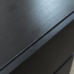 Greece Low TV Cabinet MDF Black