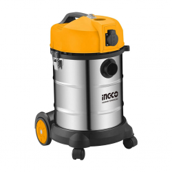 Ingco VC14301 Wet n Dry 30L Industrial Vacuum