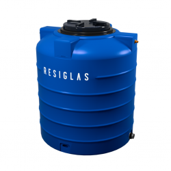 Resiglas 750 Lts Polychrome Water Tank Ocean Bue