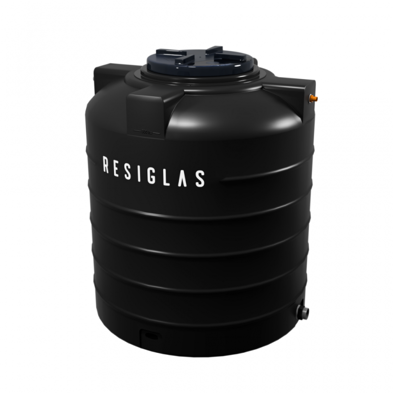 Resiglas 1000 Lts Polychrome Type C Water Tank Black Night Resiglas 1000 Lts Polychrome Type C Water Tank Black Night