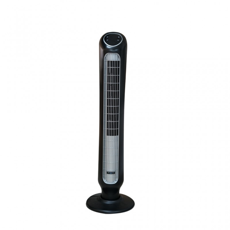 Air Monster 15890R 43" Blk/Silver Remote Tower Fan Air Monster 15890R 43" Blk/Silver Remote Tower Fan