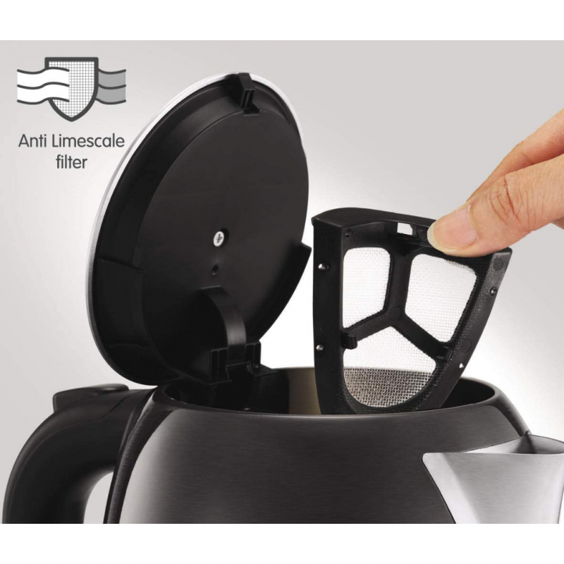 Morphy Richards Equip Black Pearl 1.7L Kettle