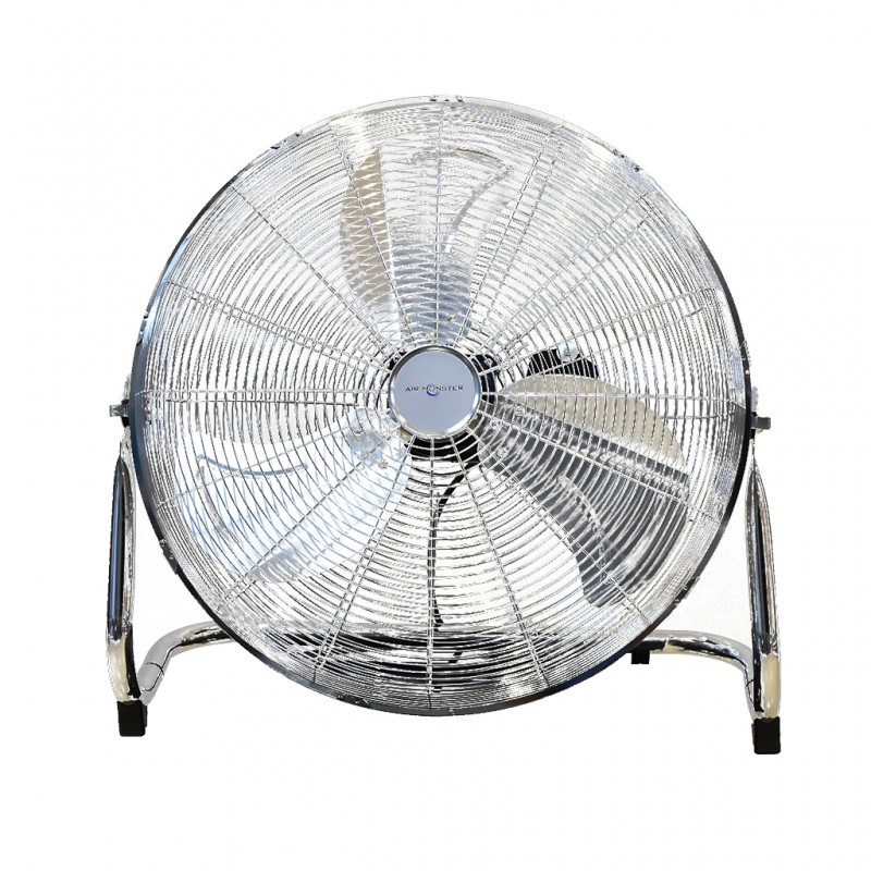 Air Monster 15545 DS Chrome 20'' Floor Fan Air Monster 15545 DS Chrome 20'' Floor Fan