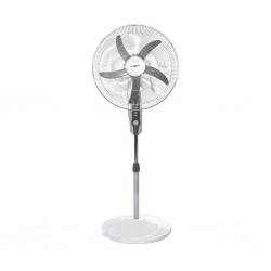 Air Monster 15593 MG WH 20" Stand Fan with Timer