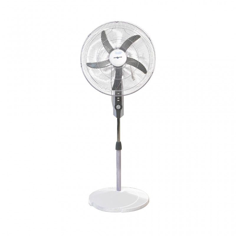 Air Monster 15593 MG WH 20" Stand Fan with Timer