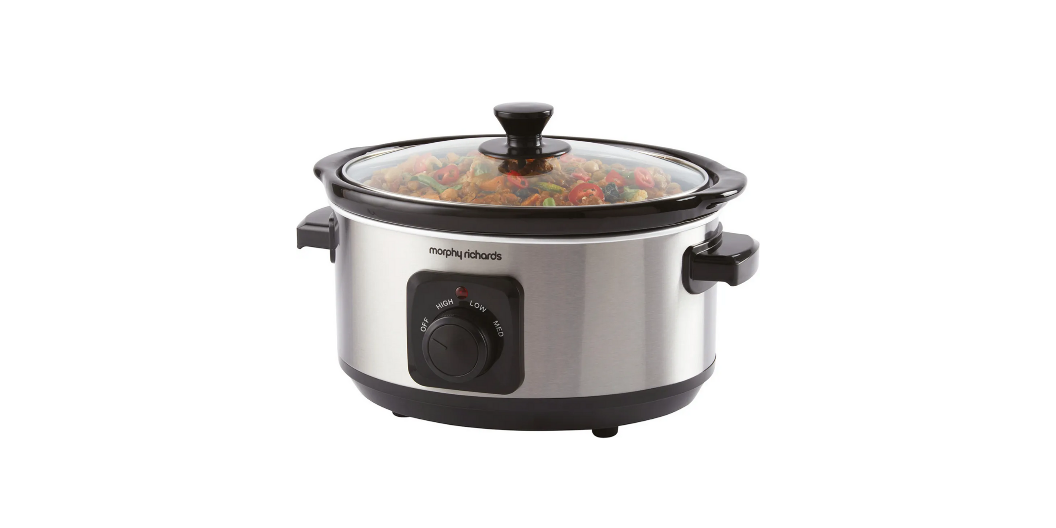 Morphy Richards 461013 6.5L Brushed SS Slow Cooker