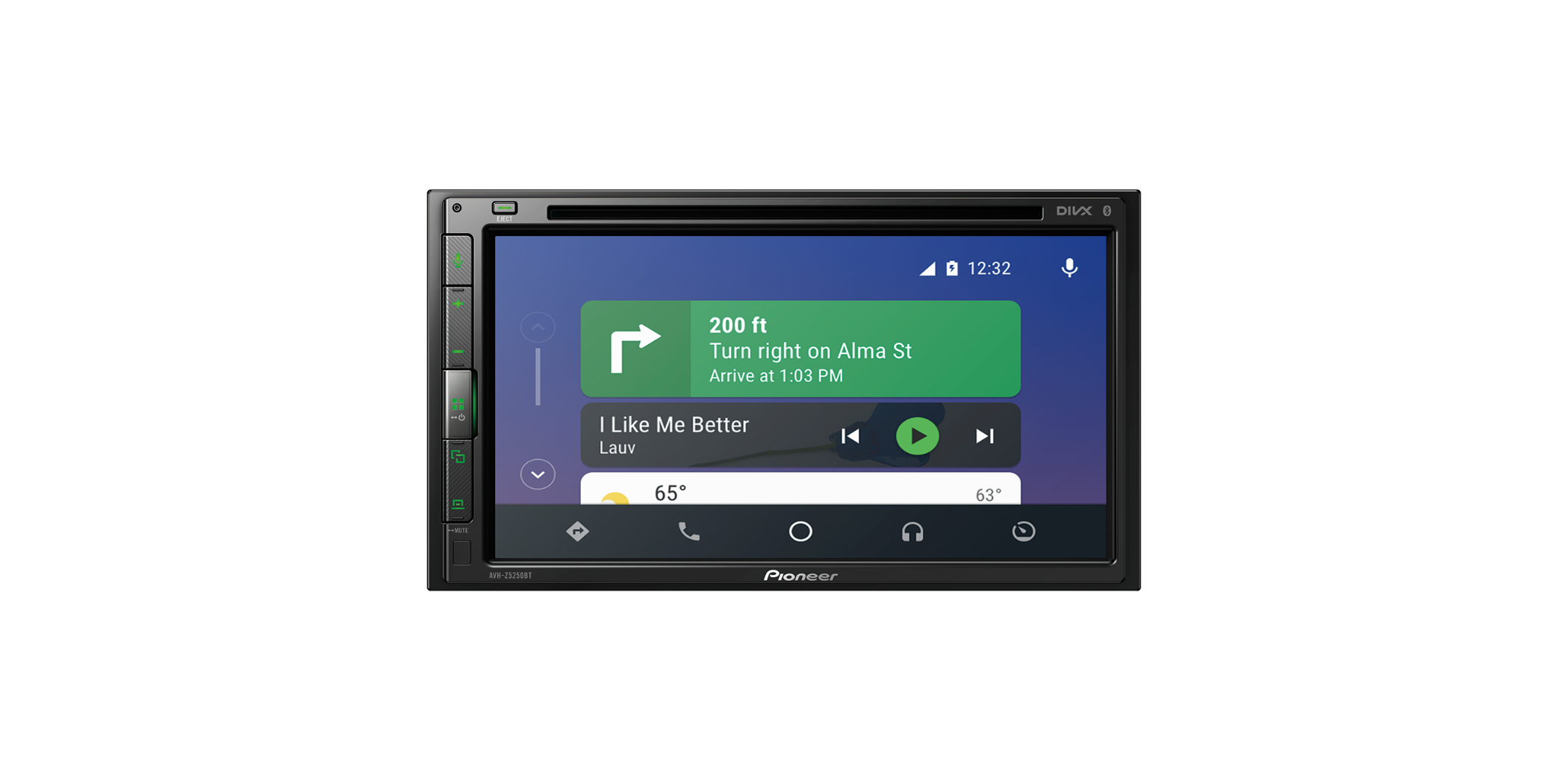 Pioneer AVH Z5250BT Car DVD Player