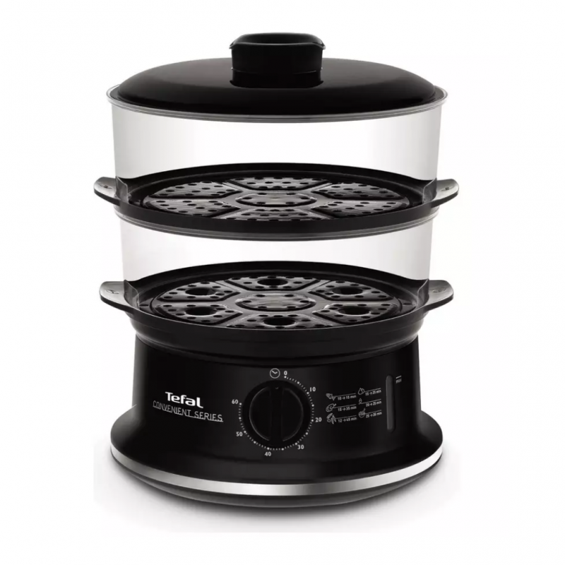 Tefal VC140131 Compact 2 Bowls Steam Cooker