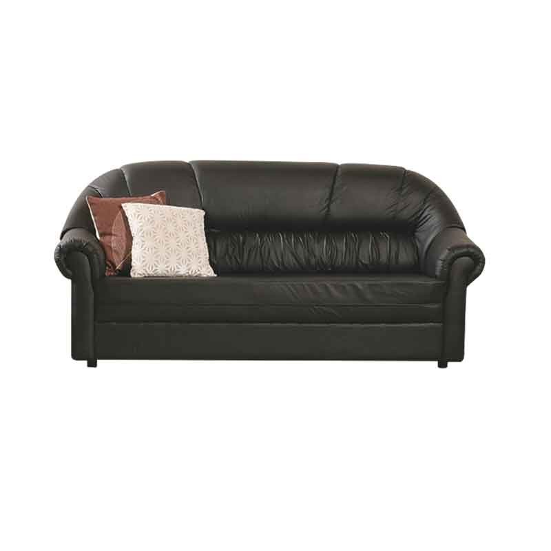 Memphis Sofa 3+2+1 PVC Black