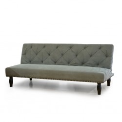 Melvil Sofa Bed Grey Microfiber