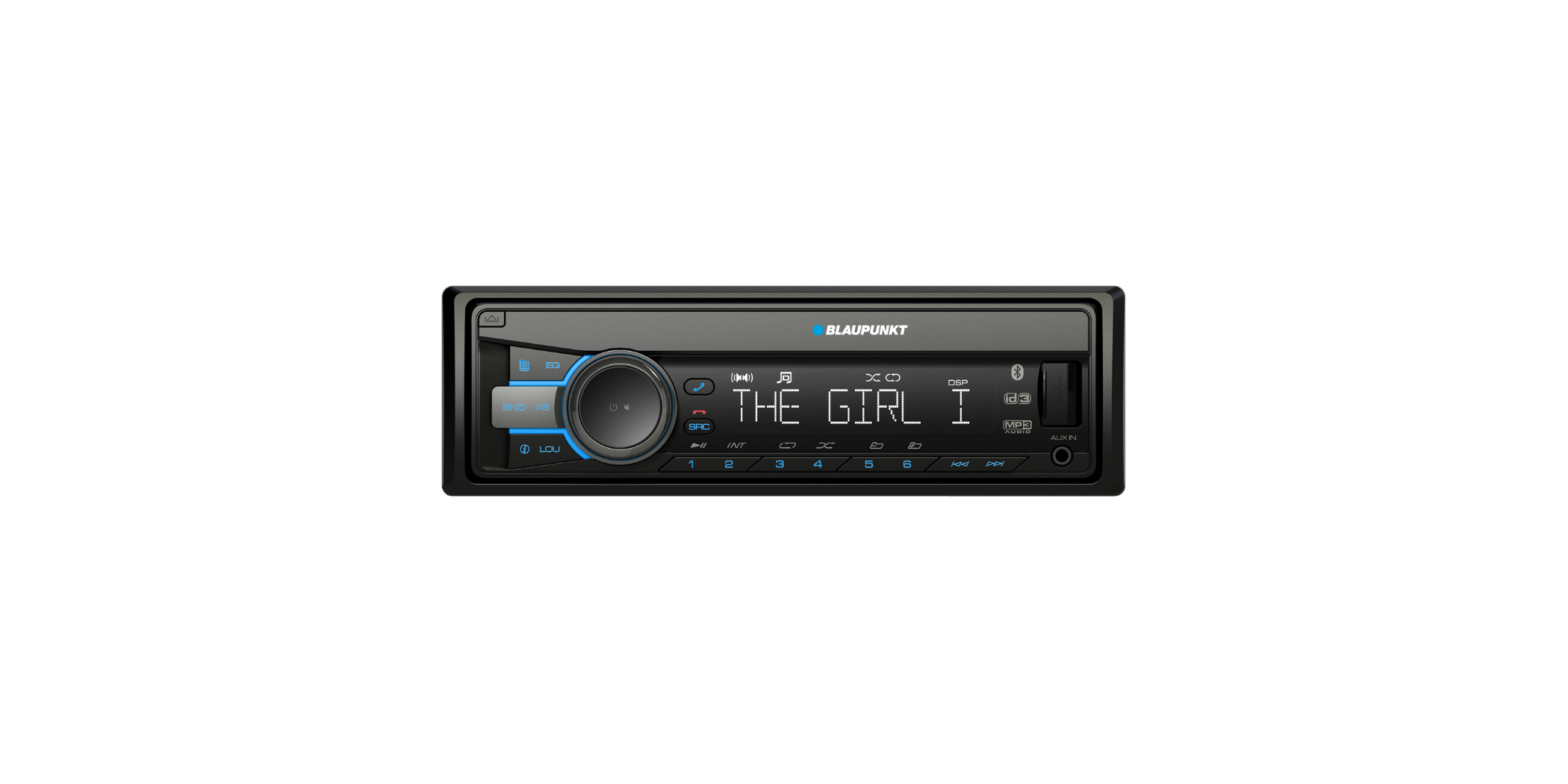 Récepteur multimédia de voiture - AKAI - CA015A-4108S - 100 W - Bluetooth - Écran 10,2 cm