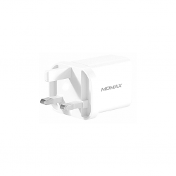 Momax ONGPlug 2-Port USB Fast Charger White