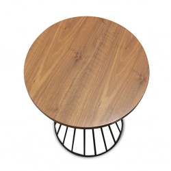 Fabiano Side Table MDF Veneer Top
