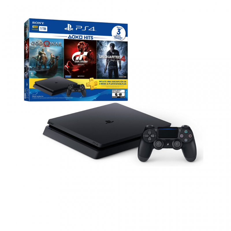 Sony Playstation 4 Slim 1tb 3 Games Sony Playstation 4 Slim 1tb 3 Games