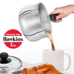 Hawkins SST15G 1.5L S/S T-Pan With Glass Lid