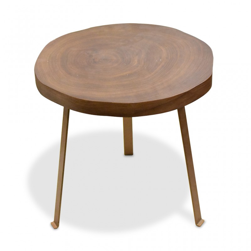 Luna Side Table Walnut