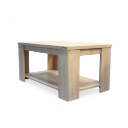 Clary Coffee Table Melamine Viscount Oak