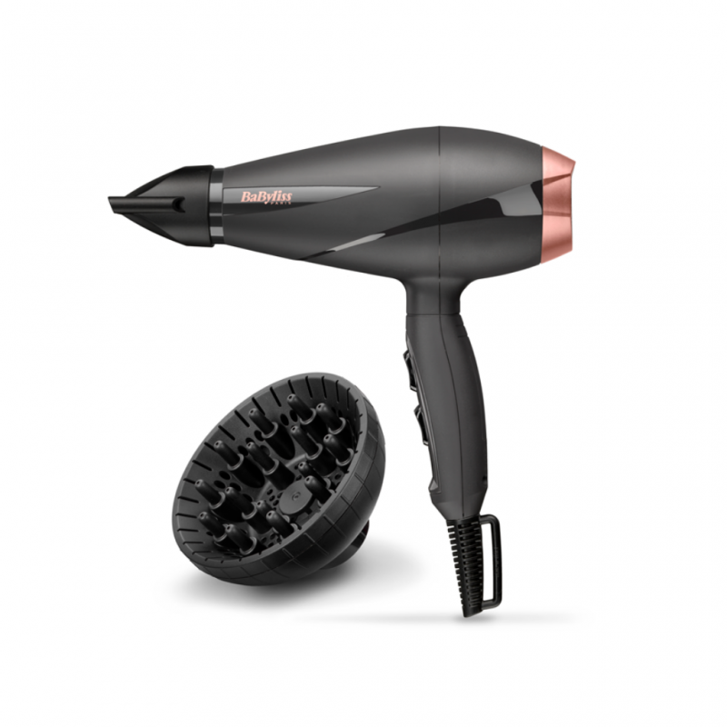 Babyliss 6709DE Smooth Pro 2100w Grey Rose H/Dryer 5YW Babyliss 6709DE Smooth Pro 2100w Grey Rose H/Dryer 5YW