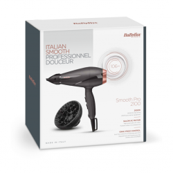 Babyliss 6709DE Smooth Pro 2100w Grey Rose H/Dryer 5YW