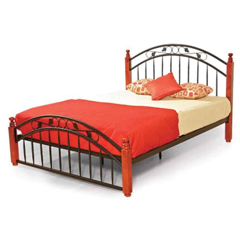 Capricorn Bed 150x190 cm Oak Wood/Metal Capricorn Bed 150x190 cm Oak Wood/Metal
