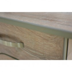 Alpine Night Table MDF Grey